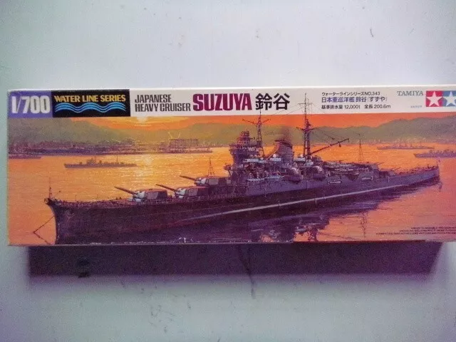 Tamiya  1/700 Ijn Heavy Cruiser Suzuya New Sealed