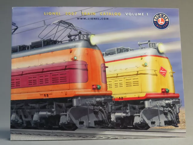 LIONEL 2007 VOLUME 1 TRAIN CATALOG book manual publication advertisement NEW