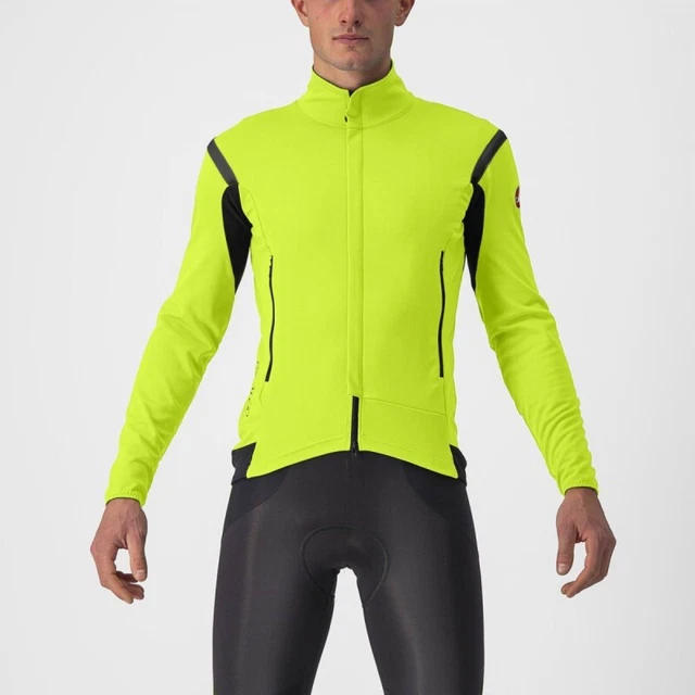 Castelli Giubbino Perfetto Ros 2 Electric Lime/Dark Grey