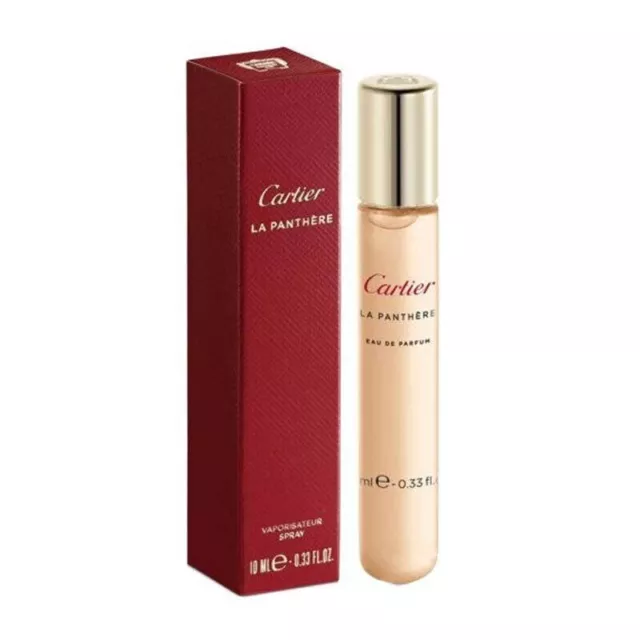 Cartier La Panthère profumo donna eau de parfum da borsa/travel spray 10ml