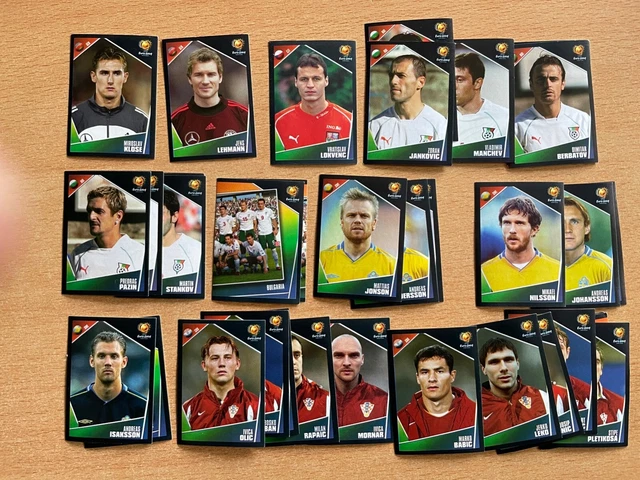 Panini EM Euro 2004 - 38 Sammelbilder - Originale
