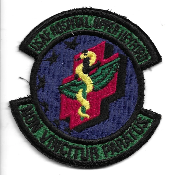 USAF PATCH Usaf Hospital Raf Upper Heyford F-111E Us Air Force Squadron ...