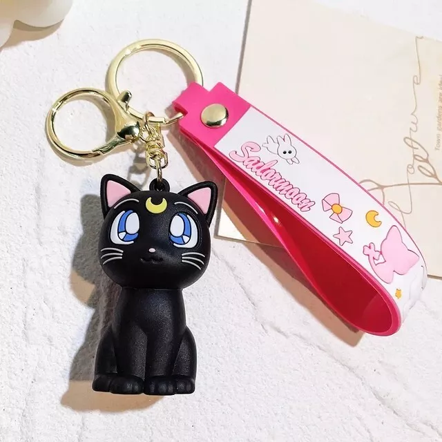 Sailor Moon Katze Luna Schlüsselanhänger