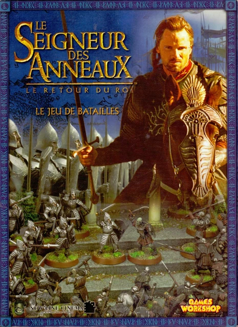 Gw Sda Le Seigneur Des Anneaux Le Retour Du Roi Le Jeu De Bataille  Livret Seul