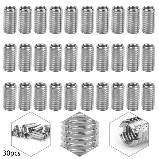 Saldi Caldo Industriale Filettato Inserti 30Pcs / Set Fissaggio Elemento