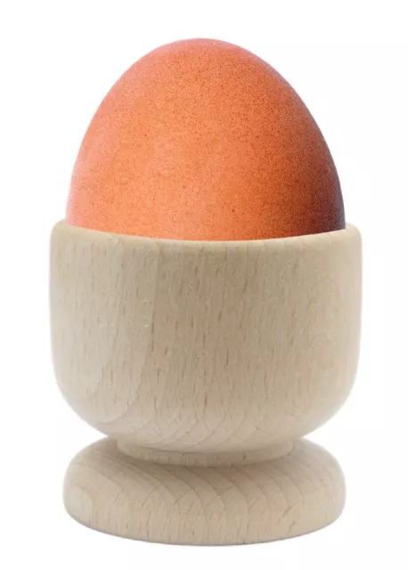 Mayfly Pair Of Egg Cups Breakfast Wooden Goblet Easter Gift 237 2