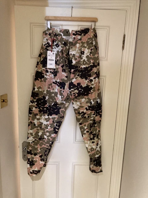 Zara sale camouflage trousers