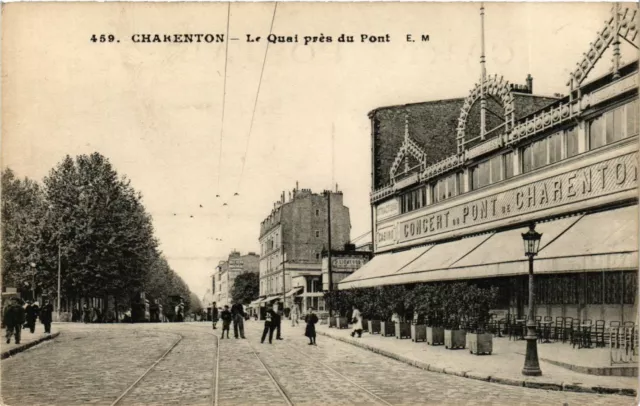 CPA AK CHARENTON Le Quai pres du Pont (869399)