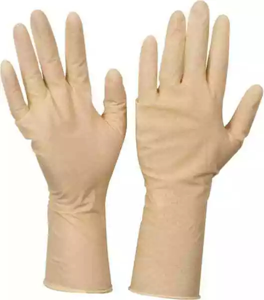 CleanTeam 100-323000/L Disposable Gloves: Size Large, 5 mil, Latex