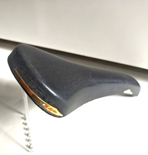 Selle De Course Vintage San Marco Rolls - Cuir Zébré - Eroica - 1991