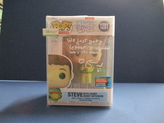 Steve Burns Autographed Signed Blues Clues Funko Pop #1281 JSA COA #AI77121