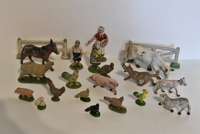 Jouet Lot De 26 Figurines Märklin Plomb Ho 1/87 Gare ... - FR
