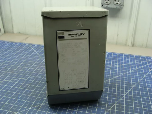 Egs Hevi-Duty Transformer Hs1F500B Pri: 240/480V Sec: 120/240V 1Ph .500Kva