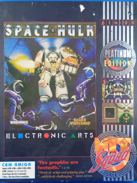 Commodore Amiga -- Space Hulk (Hit Squad)