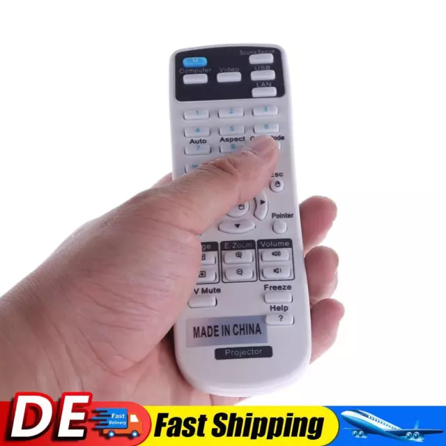 Practical Remote Control Replacement Parts Portable for EPSON 1599176 EX3220 DE