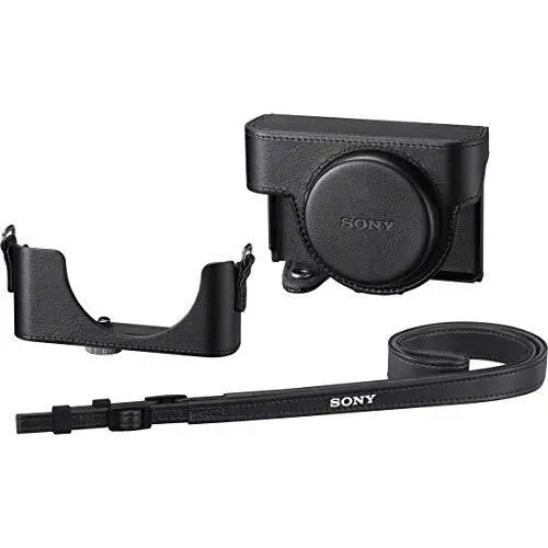 Custodia fotocamera giacca serie Sony RX100 LCJ-RXK BC nera con tracolla 2