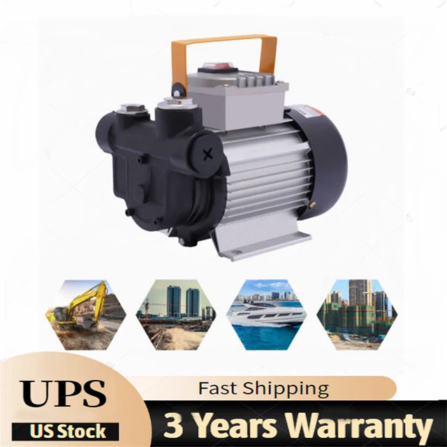 NEW Motor Oil Fuel  Fluid Extractor AC110V Electric Transfer Pump Self Priming