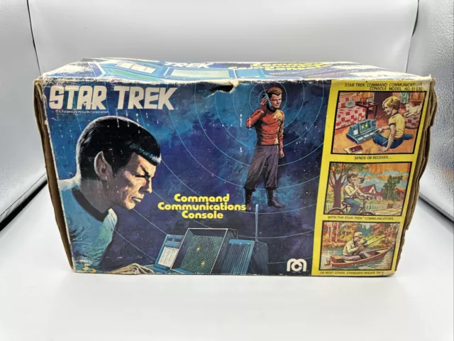 1976 Mego Star Trek Command Communications Console- Working