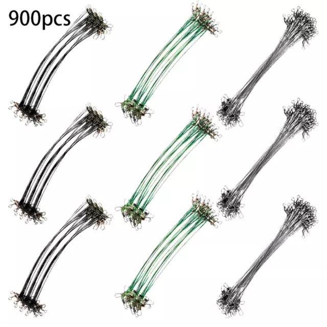 100Pcs Fishing Leader Fishing Rigs Portable Lightweight Fishing Tool Fishing