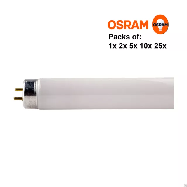 OSRAM T8 FLUORESCENT TUBES - 18" 38" 2ft 4ft 5ft 6ft 15w 18w 30w 36w 58w 70w