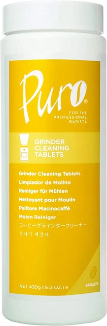 Puro Caff Grinder Cleaner - 430 Grams - Grinder Cleaning Tablets for Prof