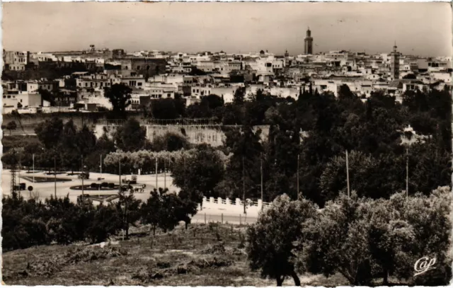 CPA AK MAROC MEKNES - Vue générale de la Ville Indigene (92875)