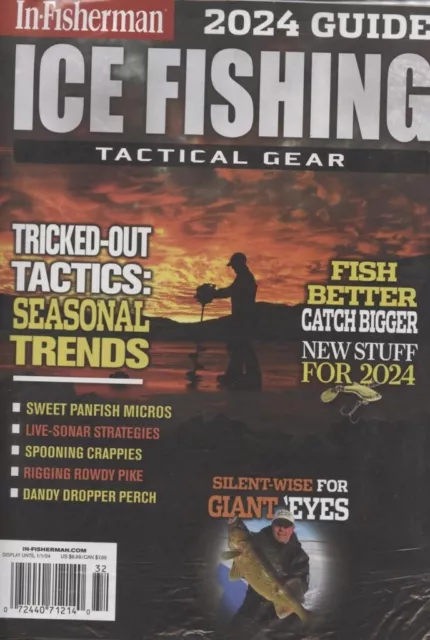 IN-FISHERMAN ICE FISHING Tactical Gear Guide 2024 $8.99 - PicClick