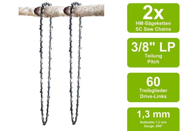 Set Spada E Catene Per Motosega Stihl - 35 Cm, 3/8P 1.3mm