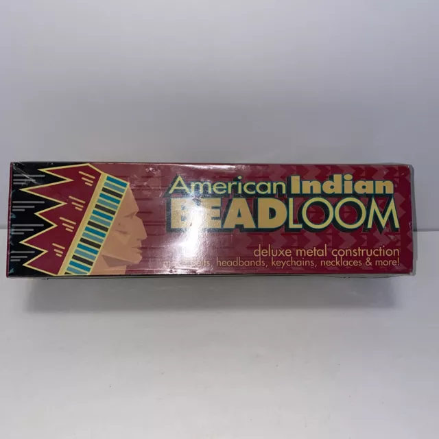 Darice American Indian Bead Loom Kit Make Belts Necklaces Keychains New