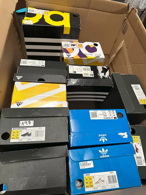 ADIDAS EMPTY SHOE Boxes Blue Black PureBoost Etc. 1.00 PicClick UK