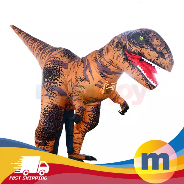 T-Rex 2.0 Costume Unisex Waterproof Inflatable Party Cosplay Halloween Kid&Adult