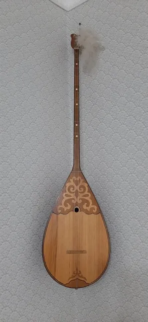 Dombyra National Kazakh musical instrument