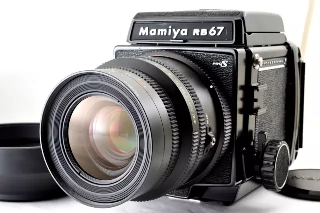 Mamiya RB67 Pro S Midium format K/L 90mm 3.5 Floating Lens with 120 Filmback