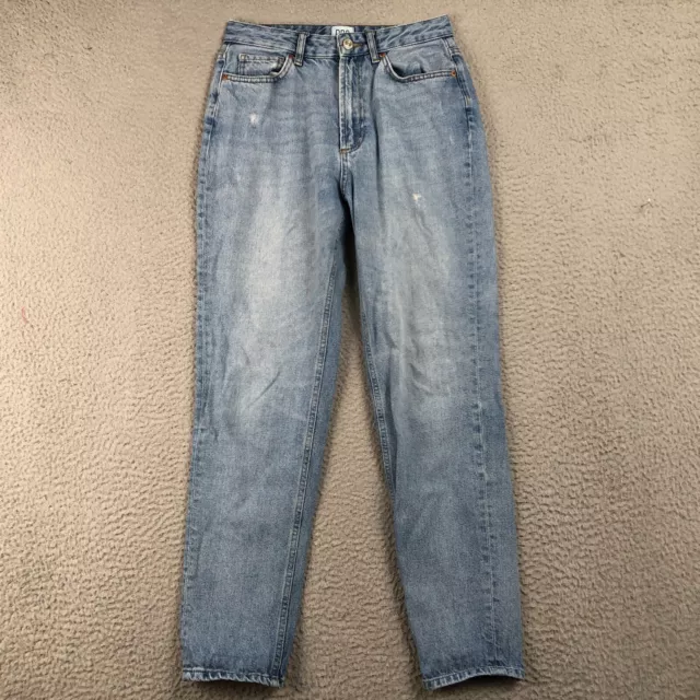 BDG Urban Outfitters Jeans Womens 27 High-Rise Distressed Blue Denim Mom Pants