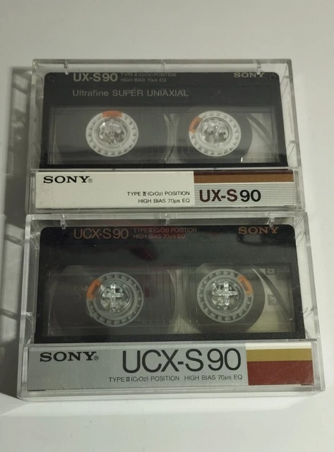 Sony Audiokassetten UX-S90 Typ2 , UCX-S90