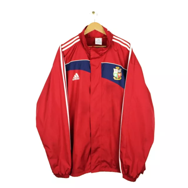 British Lions Adidas 2009 South Africa Red Training Tracksuit Jacket - 50/52