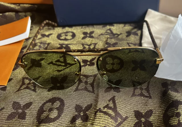 Louis Vuitton #2 Pre-Owned Sunglasses Clockwise Canvas Z1109E