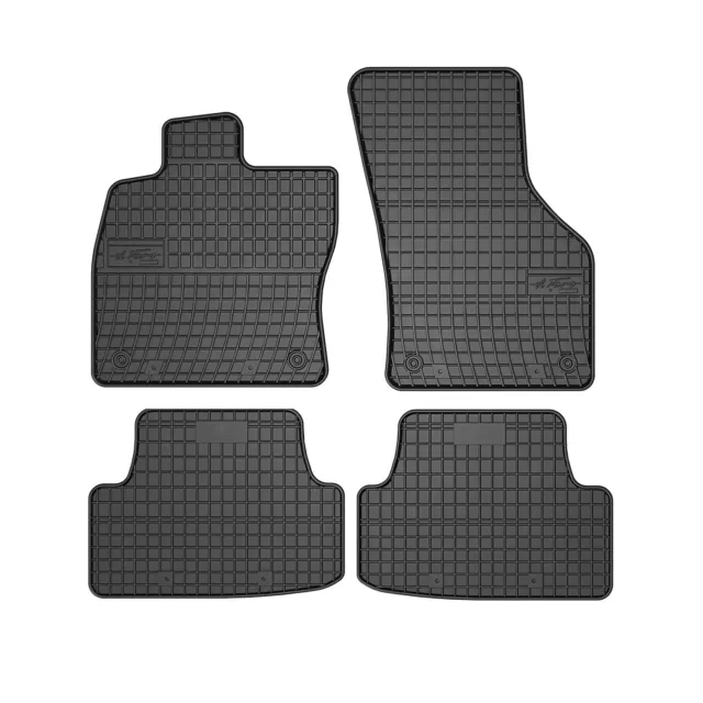 Tapis de Sol pour VW Golf VIII 2019-2023 OMAC 3D Noir Caoutchouc