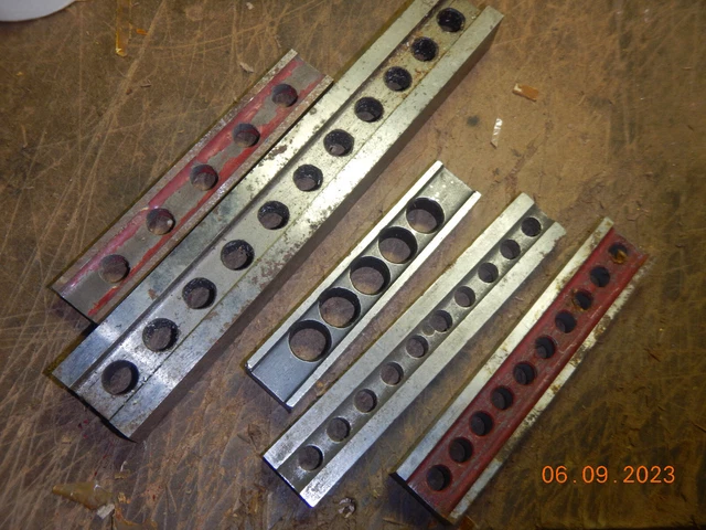 Pile Of Machinist Made Parallel Bar Singles