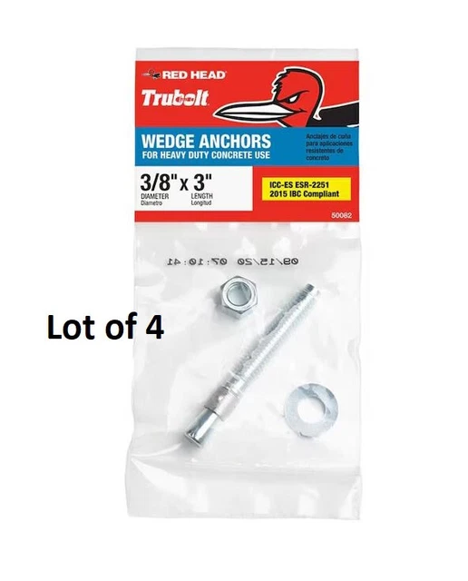 RedHead Industrial Wedge & Sleeve Anchors | EBay