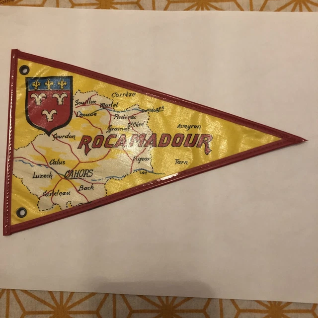 Fanion Vintage US Romans / USRP Rugby - Années 80