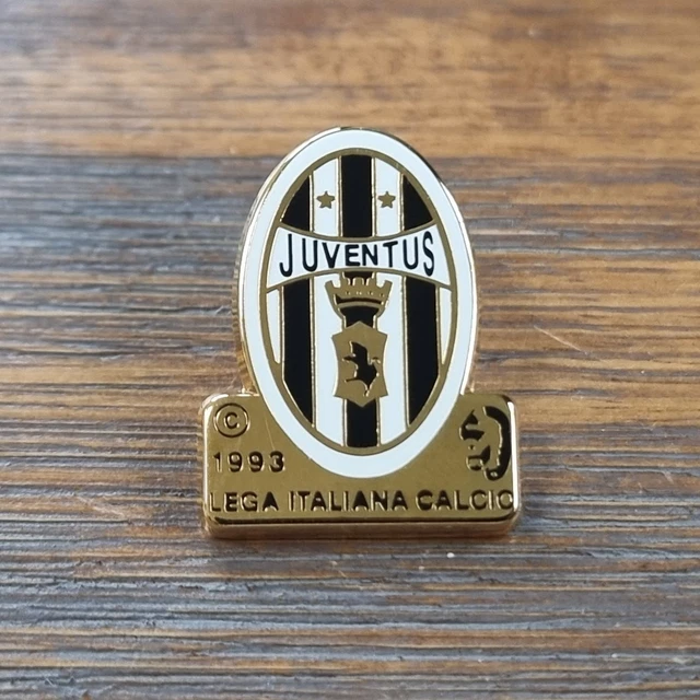 Ancien Insigne Boutonniere Football Italie Juventus De Turin
