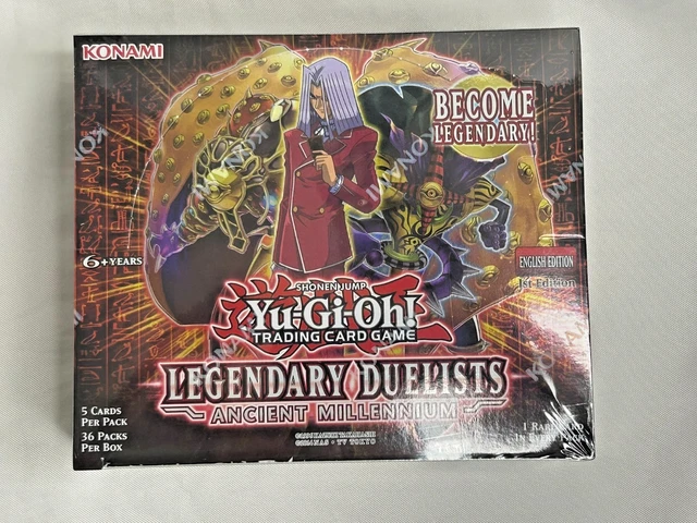 ancient millennium booster box Amazon.com: Konami Yu-Gi-Oh Cards - Legendary Duelists: Ancient Millennium