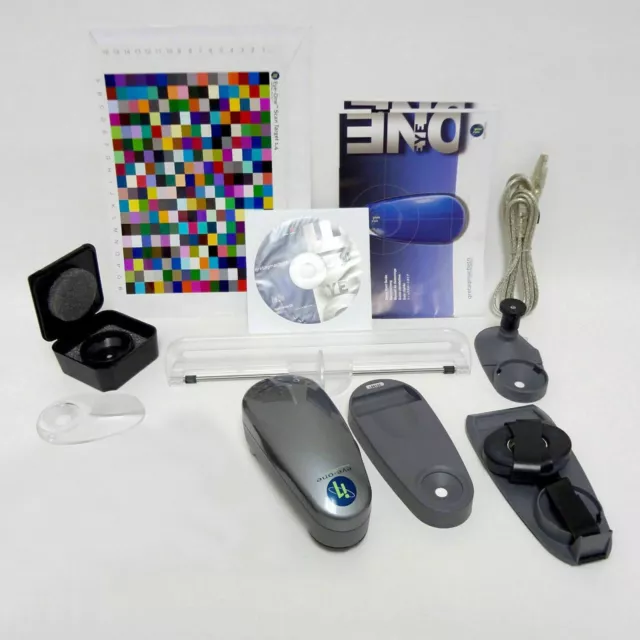 X-rite GretagMacBeth "i1" 42-17-80 iOne Pro Rev"D" Spectrophotometer w/ 7 Lic's X-rite GretagMacBeth "i1" 42-17-80 iOne Pro Rev"D" Spectrophotometer w/ 7 Lic's