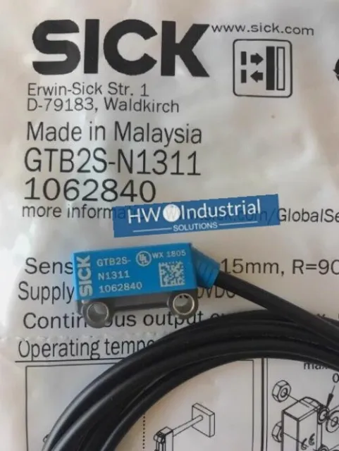 Original SICK GTB2S-N1311 1062840 Photoelectric Switch Sensor Brand New