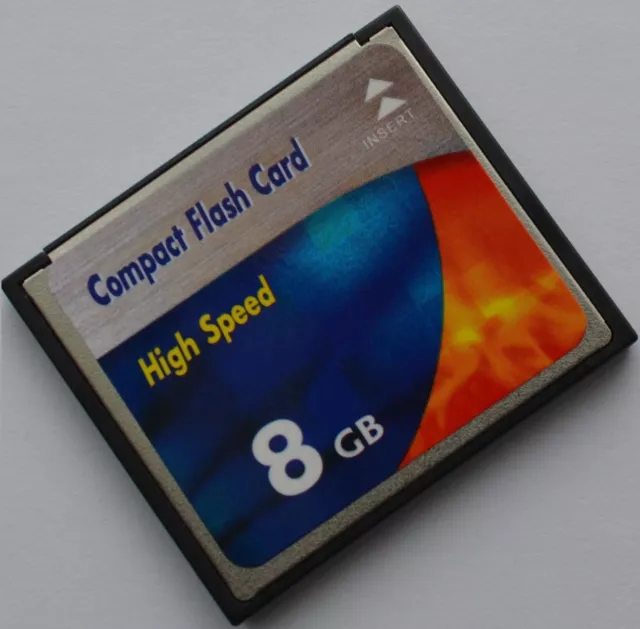 8GB pour Sony Dslr-A 350 Alpha A350 8 GB Compact Flash Cf Carte Mémoire