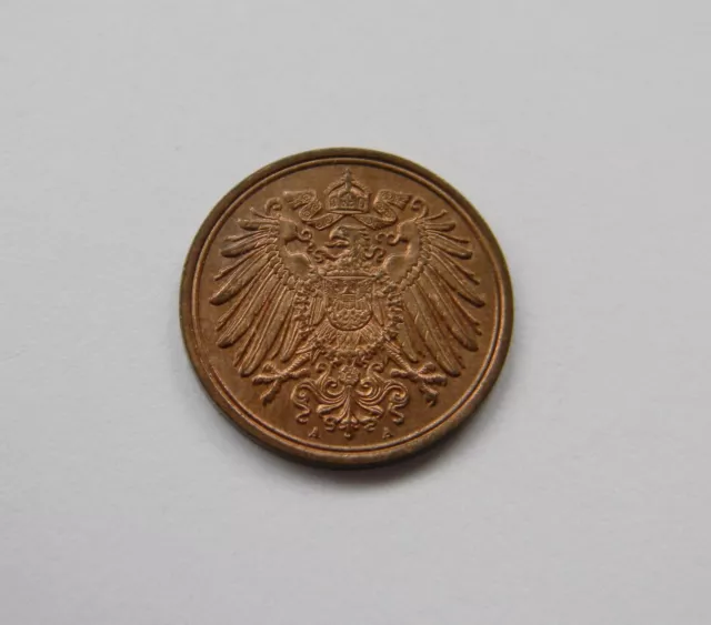 KAISERREICH: 1 Pfennig 1911 A, J. 10, stempelglanz, TOLLER MÜNZGLANZ !!! 2