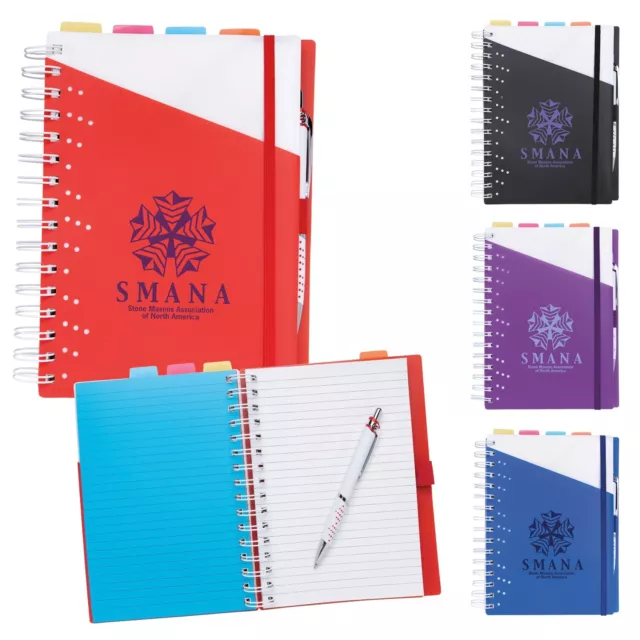 Great Giveaway to Promote Your Brand with Souvenir Notebook with Pen - 50 QTY