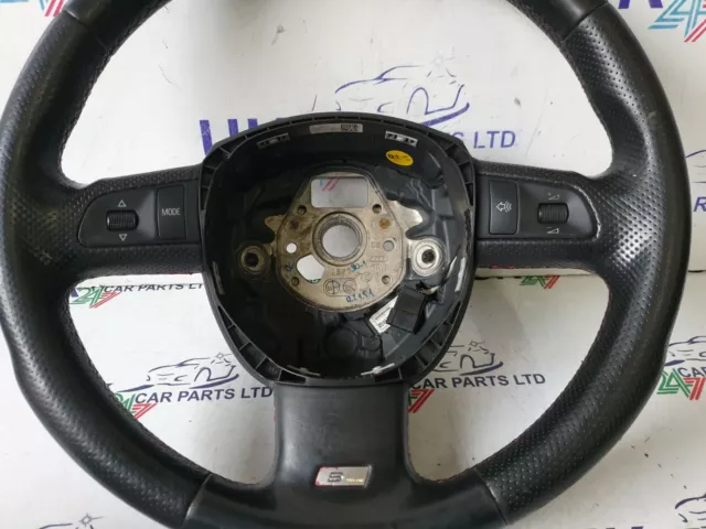 Audi A6 C6 05-08 S Line Steering Wheel With Paddle Shift 4F0419091Ca 4F0880201Be 3