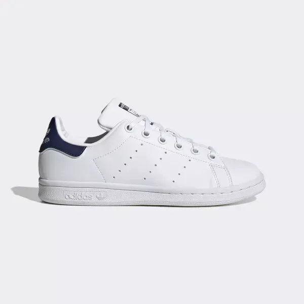 SCARPE ADIDAS STAN SMITH DONNA BAMBINO BAMBINA UNISEX J h68621 BIANCO blu ORIGin